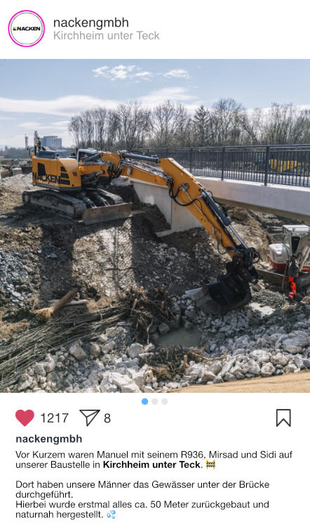 Social Media Agentur Bauunternehmen